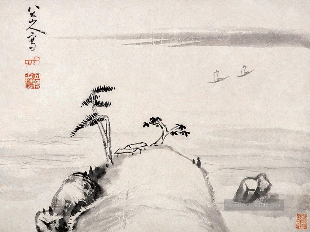 bada sharren Landschaft album blatt traditionellen chinesischen Ölgemälde